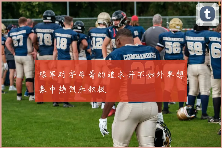 绿军对字母哥的追求并不如外界想象中热烈和积极